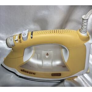 Oliso Pro Iron Itouch Technology TG1600 Yellow White
